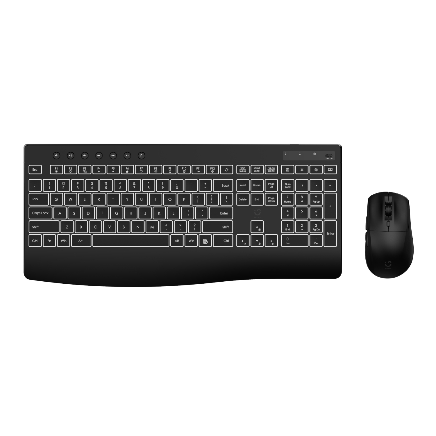 WX-CO104_WINX-DO-Business-Backlit-Wireless-Keyboard-and-Mouse-Combo-Black_wr_01a WINX DO Business Backlit Wireless Keyboard and Mouse Combo - Image 1