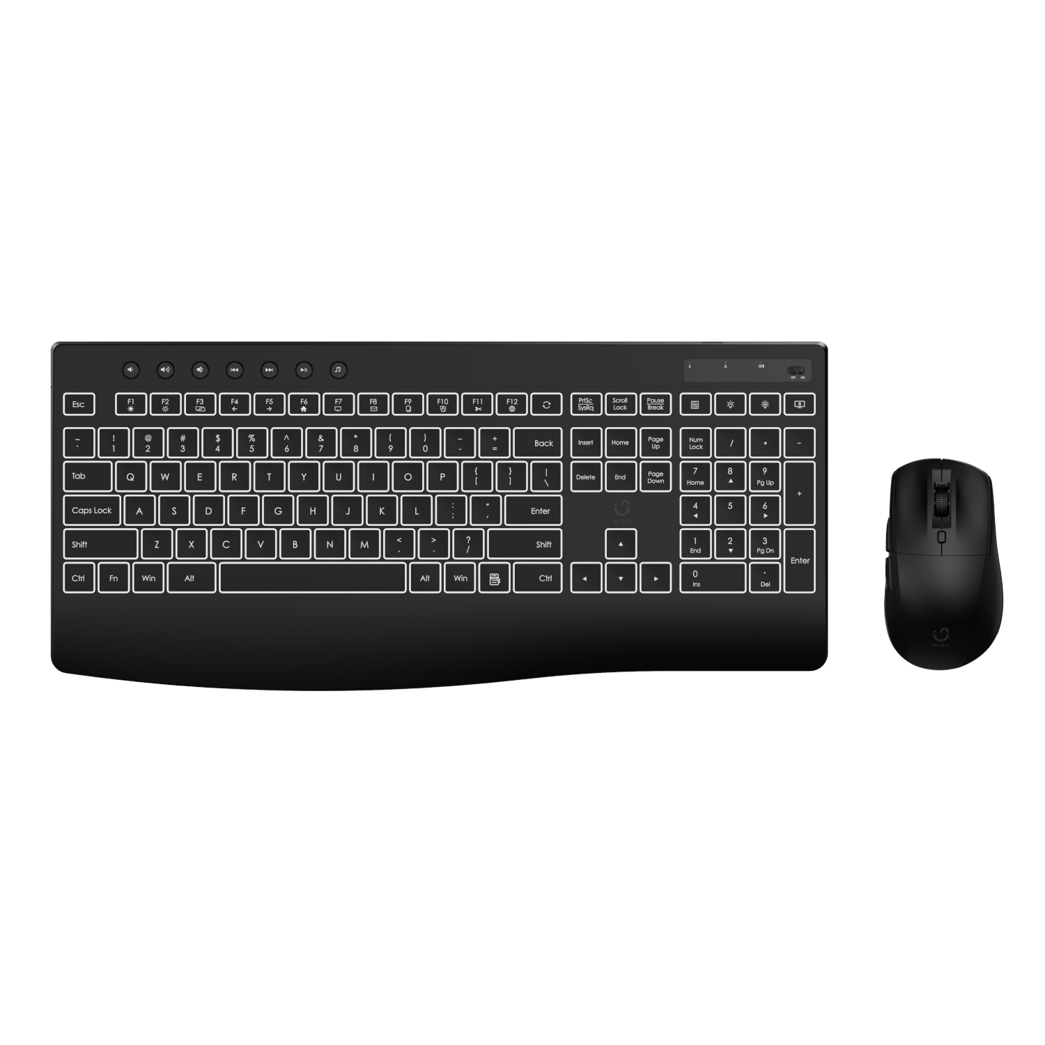 WX-CO105_WINX-DO-Business-Backlit-Wireled-Keyboard-and-Mouse-Combo-Black_wr_01a WINX DO Business Backlit Wired Keyboard and Mouse Combo - Image 1
