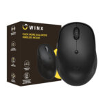 WINX Click More Dual-Mode Wireless Mouse - Black