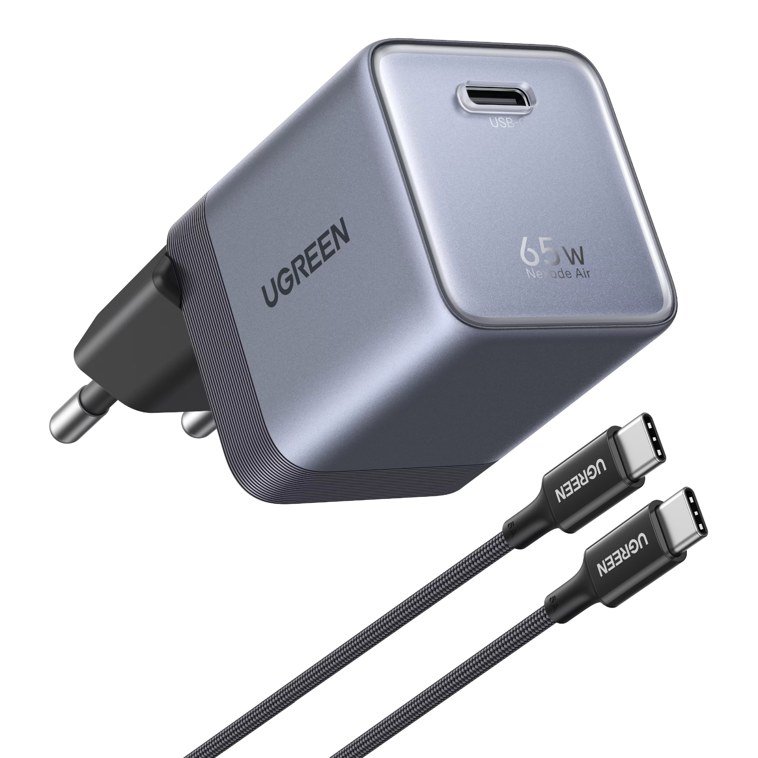 X860-95437B_UGreen-X860-GaN-65W-PD-USB-Type-C-Fast-Charger_wr_01 UGREEN 65W USB-C GaN Fast Charger EU - Image 1