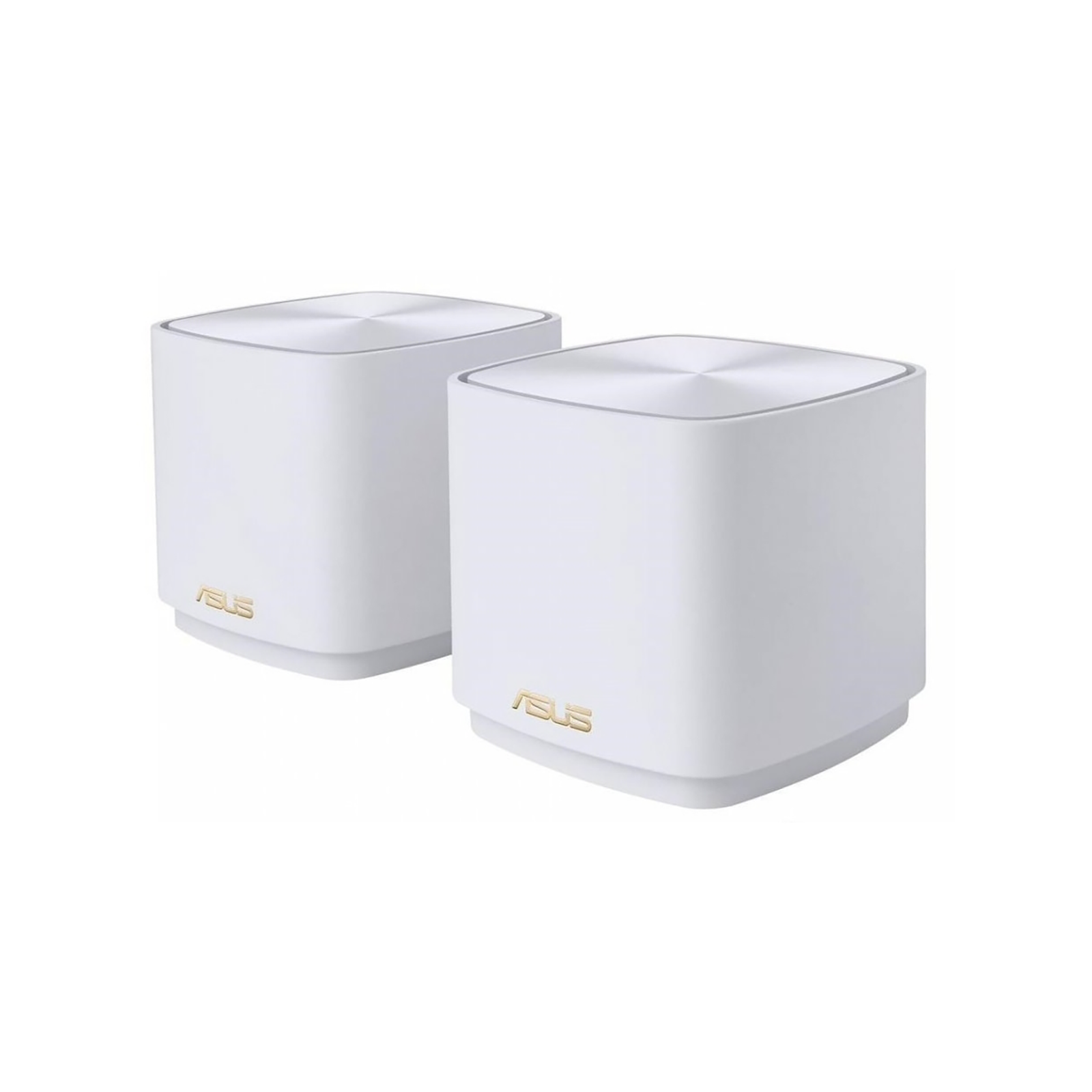 XD4_PLUS_2PK_0f09 Asus ZenWifi XD4 Plus AX1800 White 2-Pack Wi-Fi Router Kit - Image 1
