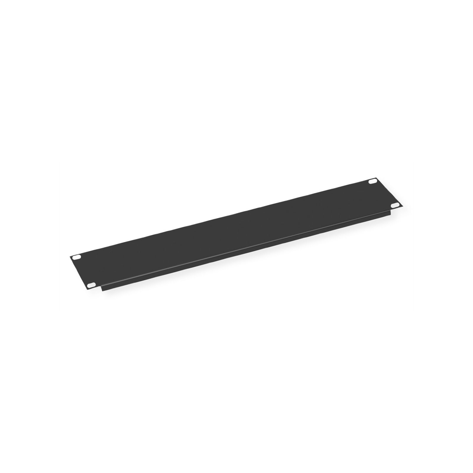 ZEPER_2U_BP_B_4864 Zone 2U Black Blanking Plate - Image 1