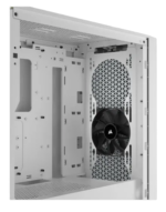 Corsair 3000D AIRFLOW Mid-Tower PC Case 2x 2.5" Drive Bays, 2x 3.5" Drive Bays Fan layout: Front 3x 120mm/2x 140mm, Top 3x 120mm/2x 140mm, Rear 1x 120mm - 2x AF120 Elite fans included 2x USB 3.0 Colour: White Mini-ITX, Micro-ATX, ATX - Image 16