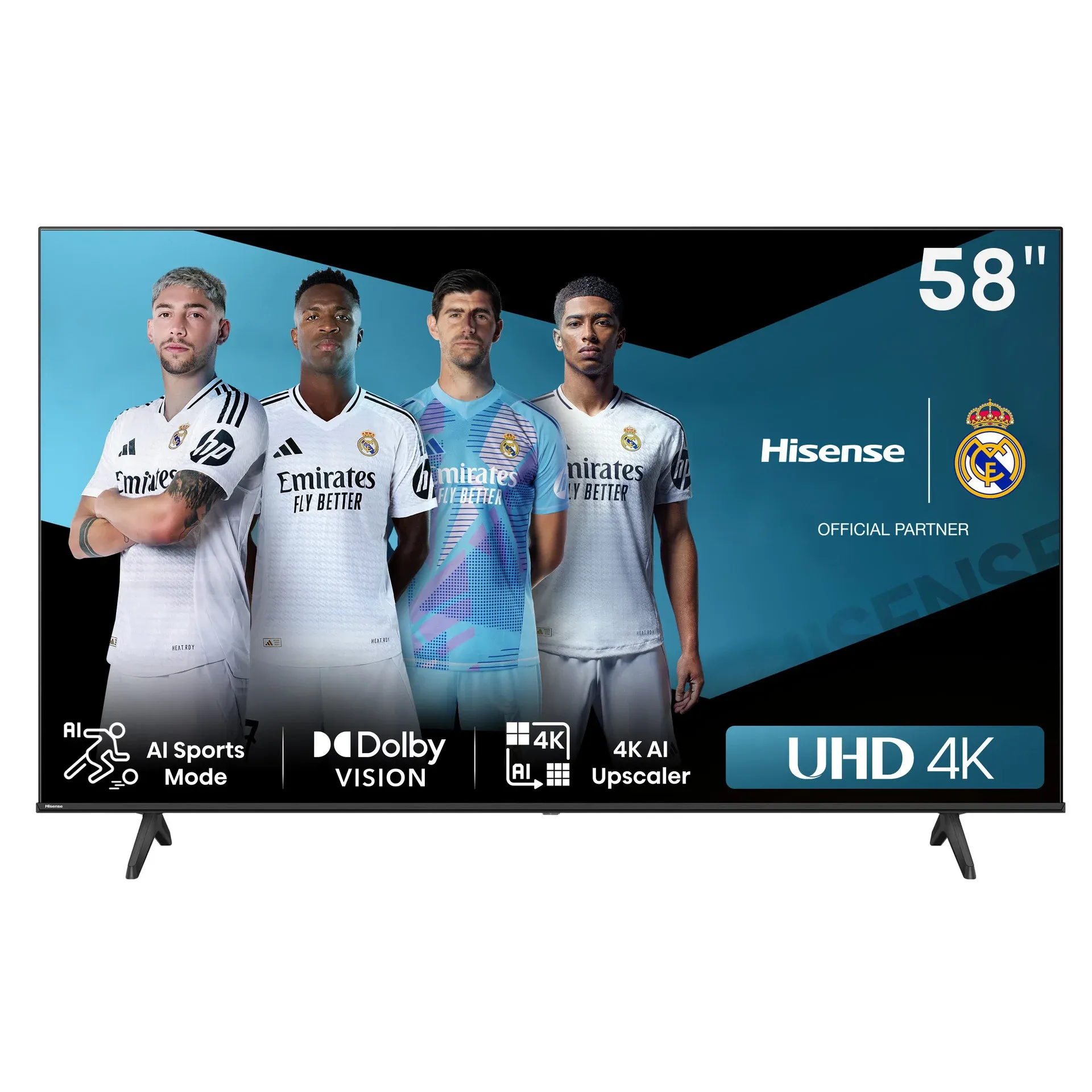 a6-58_zhda Hisense 58A6N UHD 4K VIDAA Smart TV - Image 1
