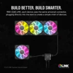 Corsair RX120 120mm iCUE LINK ARGB Case Fan Triple Pack Black - Image 15