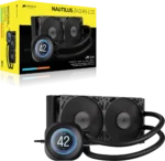 NAUTILUS 240 RS LCD Liquid CPU Cooler – 2.1'''' IPS LCD Screen – RS120 Fans – 240 mm Radiator – LGA 1851/1700; AMD® AM5/AM4 - - Image 17
