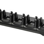 Five-slot charge with Ethernet cradle for MC3300 / MC3300x / MC3300ax; MC3400 / MC3450 devices. Sold separately: Power Supply (PWR-BGA12V108W0WW), DC cable (CBL-DC-381A1-01), and country-specific AC line cord.