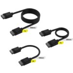 Corsair iCUE LINK Cable Kit with Straight connectors; Black - Image 2