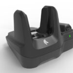 Zebra MC22/MC27 Single Slot Charge & Communication Cradle with Spare Battery Charger.