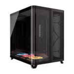Corsair AIR 5400 LX-R E-ATX | ATX | MATX | ITX Triple Chamber Mid Tower iCUE Link ARGB Gaming Chassis - Black - Image 14