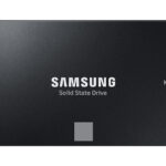 Samsung MZ-77E4T0BW 870 EVO 4 TB SATA SSD, Read Speed up to 560 MB/s, Write Speed up to 530 MB/s, Random Read Max 98000 IOPS, MKX Controller, 2400 TBW, 4GB LPDDR 4, V-Nand