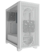 Corsair 3000D AIRFLOW Mid-Tower PC Case 2x 2.5" Drive Bays, 2x 3.5" Drive Bays Fan layout: Front 3x 120mm/2x 140mm, Top 3x 120mm/2x 140mm, Rear 1x 120mm - 2x AF120 Elite fans included 2x USB 3.0 Colour: White Mini-ITX, Micro-ATX, ATX - Image 21