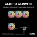 CORSAIR LX-R RGB Series; iCUE LINK LX140-R RGB; 140mm RGB Fan; Single Fan. - Image 5