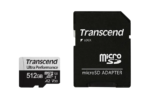 TRANSCEND 340S 512GB ULTRA PERFROMANCE MICRO SD UHS-I U3 V30 A2 CLASS10 - READ 160 MB/S - WRITE 125MB/S - WITH SD ADPTOR - Image 2