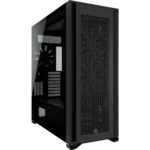 Corsair 7000D AIRFLOW Full-Tower ATX PC Case 10x 2.5" Drive Bays, 6x 3.5" Drive Bays Fan layout: Front 3x 120mm, 3x 140mm, Top 3x 120mm ,3x 140mm, Side 4x 120mm, Rear 1x 120mm, 1x 140mm 4x USB 3.0, 1x USB 3.1 Type-C Colour: Black Mini-ITX, Micro-ATX, ATX, E-ATX - Image 8