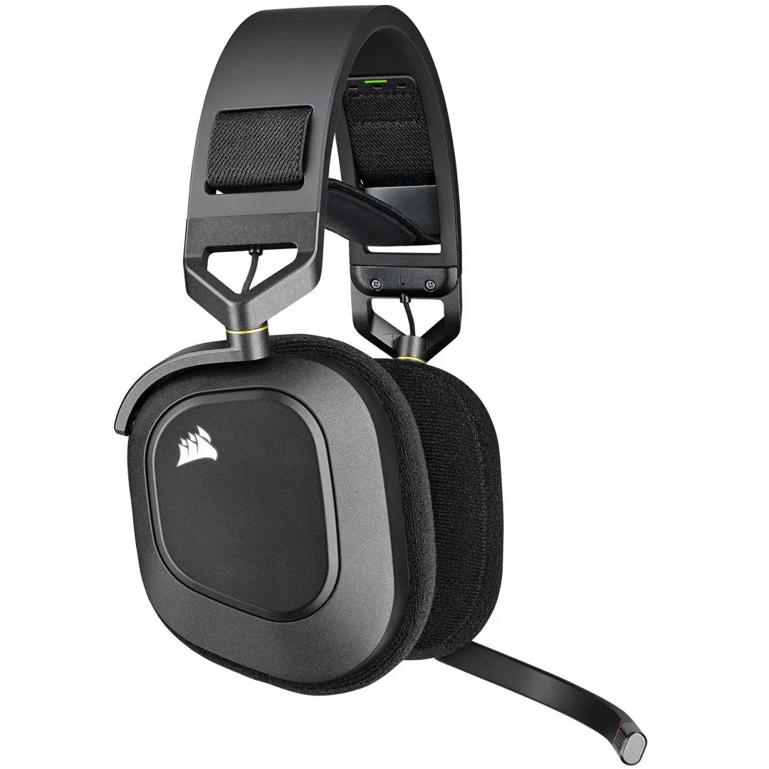 ca-9011235-ap_vijp HS80 RGB WIRELESS Premium Carbon Headset; Spatial Audio; 50mm Audio Drivers; Omni-directional Microphone - PC/ Mac/ PlayStation - Image 1