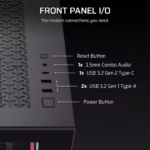 Corsair 3500X LX-R E-ATX | ATX | MATX | ITX iCUE RGB-Link Mid Tower Gaming Chassis - Black - Image 3