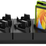 Zebra-WT5400/WT6400 10-Slot Charge Only Cradle; Allows Charging Of 10 Wearable Terminals. Requires PWR-BGA12V108W0WW; DC Line Co