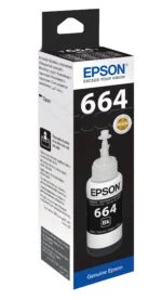 Epson T6641 Ecotank Black ink bottle (70ml) 4000 pages @ 5% coverage - Image 2