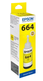 Epson T6644 Ecotank Yellow ink bottle (70ml). 7500 pages @ 5% coverage