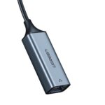 UGREEN USB Type C to 10/100/1000M Ethernet Adapter (Space Gray) - Image 2