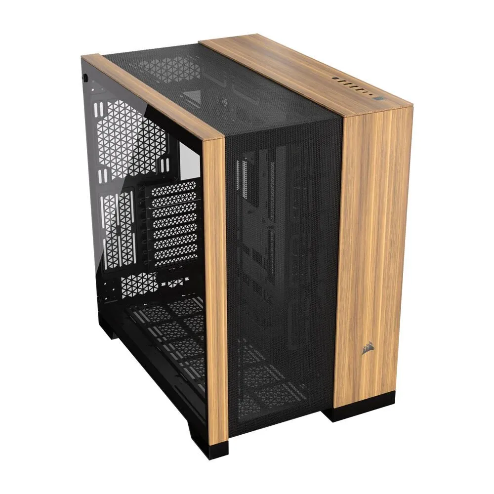 corsair-cc-8900712-teak_rrdg Corsair 6500 Series ELITE Panel Kit; Teak Wood - Image 1