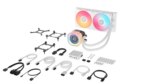 Corsair iCUE LINK TITAN 240 RX LCD Liquid CPU Cooler - White – RX120 RGB Fans – Fits Intel® LGA 1851/1700; AMD® AM5/AM4. - Image 16