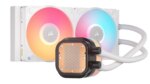 Corsair iCUE LINK TITAN 240 RX LCD Liquid CPU Cooler - White – RX120 RGB Fans – Fits Intel® LGA 1851/1700; AMD® AM5/AM4. - Image 5
