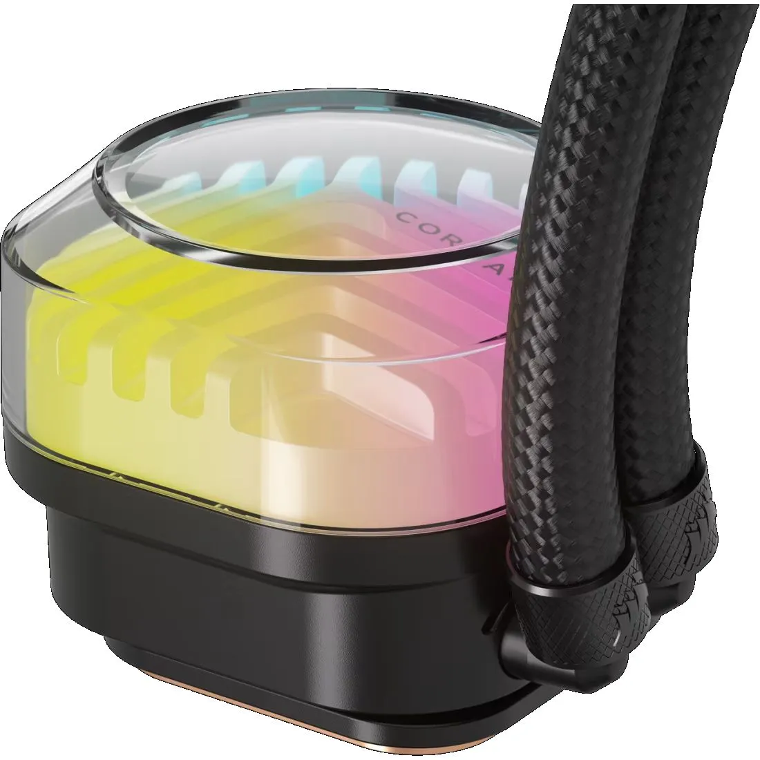 cw-9061013-ww-02_7lnl Corsair iCUE LINK AIO Pump Cap Groove - Image 1