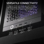 Corsair FRAME 4000D RS E-ATX | ATX | MATX | ITX ARGB Mid Tower Gaming Chassis - Black
