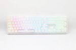 Ducky Keyboard Zero 6108 100% Mechanical Wireless Keyboard; RGB; USB 2.0 / 2.4GHz / BT - White - Cherry MX2A Brown switches. - Image 3