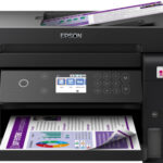 Epson EcoTank L6370 3 - in - 1 with ADF - 35ppm Mono 23ppm Colour A4 Print Scan Copy USB Wi-Fi/Wi-FiDirect AutoDuplexPrint&Scan Rear Paper Feeder & Tray Paper Feeder ADF Scanner (box includes 1 full set ink bottles, Black 14k pages, Colour 11.2k pages), Compatible Paper Weight 64 g/m² - 250 g/m², 7.3 kg, Recommended Duty Cycle 800 - 2000 pages per month. Warranty 12 Month Carry-in, 50 000 pages