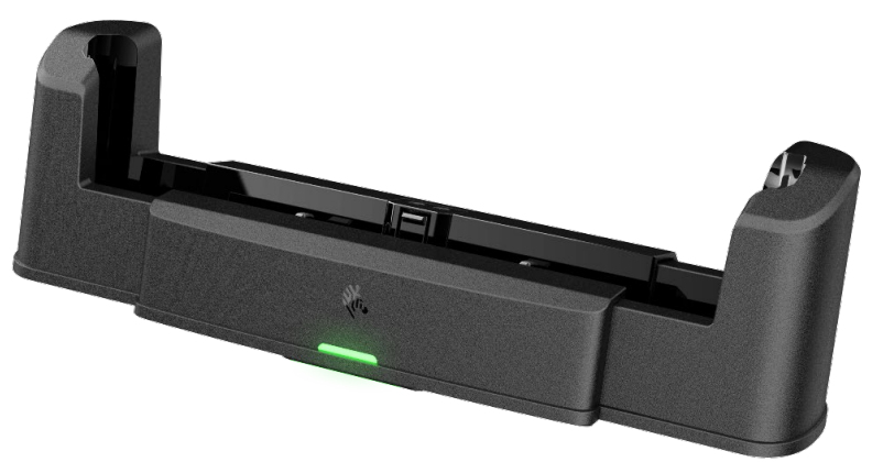Zebra ET401 One Slot Charge Only Cradle (Accommodates 8in tablet; 10 in tablet; Exoskeleton; Payment Terminals; Expansion Backs; Zebra ET401 One Slot Charge Only Cradle (Accommodates 8in tablet; 10 in tablet; Exoskeleton; Payment Terminals; Expansion Backs; - Image 1