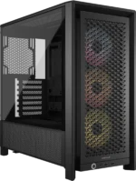 Corsair FRAME 4000D RS E-ATX | ATX | MATX | ITX ARGB Mid Tower Gaming Chassis - Black - Image 6