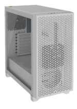 Corsair 3000D AIRFLOW Mid-Tower PC Case 2x 2.5" Drive Bays, 2x 3.5" Drive Bays Fan layout: Front 3x 120mm/2x 140mm, Top 3x 120mm/2x 140mm, Rear 1x 120mm - 2x AF120 Elite fans included 2x USB 3.0 Colour: White Mini-ITX, Micro-ATX, ATX - Image 4