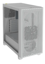 Corsair 3000D AIRFLOW Mid-Tower PC Case 2x 2.5" Drive Bays, 2x 3.5" Drive Bays Fan layout: Front 3x 120mm/2x 140mm, Top 3x 120mm/2x 140mm, Rear 1x 120mm - 2x AF120 Elite fans included 2x USB 3.0 Colour: White Mini-ITX, Micro-ATX, ATX - Image 27