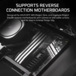 Corsair FRAME 4000D RS E-ATX | ATX | MATX | ITX ARGB Mid Tower Gaming Chassis - Black - Image 10
