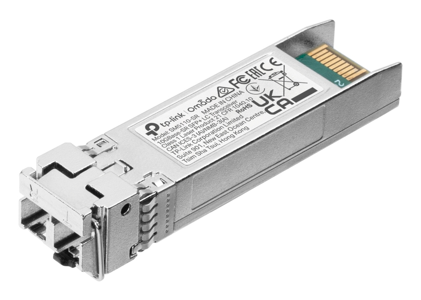 TP-Link OMADA 10GBASE-SR SFP Plus LC Transceiver TP-Link OMADA 10GBASE-SR SFP Plus LC Transceiver - Image 1