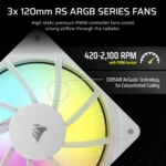 Corsair Nautilus 240mm ARGB CPU Liquid Cooler Black - Image 8