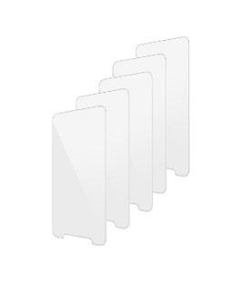 Set of five tempered glass screen protectors for MC3400 / MC3450 devices. Includes two alcohol wipes, one cleaning cloth and installation instructions. Note: This accessory is consumable and may require replacement during the device’s lifespan. Set of five tempered glass screen protectors for MC3400 / MC3450 devices. Includes two alcohol wipes, one cleaning cloth and installation instructions. Note: This accessory is consumable and may require replacement during the device’s lifespan. - Image 1