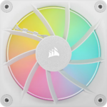Corsair LX120 120mm iCUE LINK ARGB Case Fan Single Pack White - Image 8