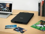Epson Perfection V39II Photo and document scanner; A4, Flatbed, Photo Scanner, 4,800 DPI x 4,800 DPI (Horizontal x Vertical), Mono 10s/page / Colour 29s/page, USB 2.0 Micro-AB. What's in the box: Driver and utilities (CD), Main unit, Setup guide, USB cable, User manual (CD), Warranty document. Warranty 1 Year Carry-In - Image 6