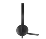 Logitech H340 Black Computer Stereo USB Headset - Image 2