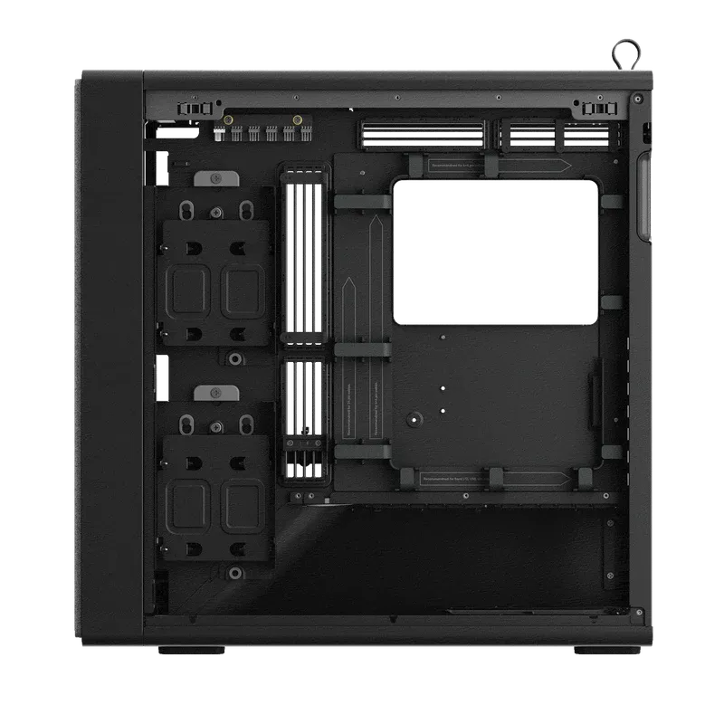 havn-product-bf-360-black-11_6i0m HAVN BF360 Mid Tower Case Right Mount: 2 Storage Bays: 2 x 3.5'' / 4 x 2.5'', Cable Management Tray: 1 Storage Bay: 1 x 3.5'' / 2 x 2.5'', Storage Bays Included: 2 x (2 x 3.5" / 4 x 2.5") Fan layout: Top: 2 x 180 mm / 2 x 140 mm / 3 x 120 mm, Front: 2 x 180 mm, Rear: 1 x 140 / 1 x 120 mm USB 3.2 Gen 2 Type-C x1, USB 3.2 Gen 1 Type-A x2 Colour: Black E-ATX (Max Width 277 mm) / ATX / M-ATX / Mini-ITX - Image 1