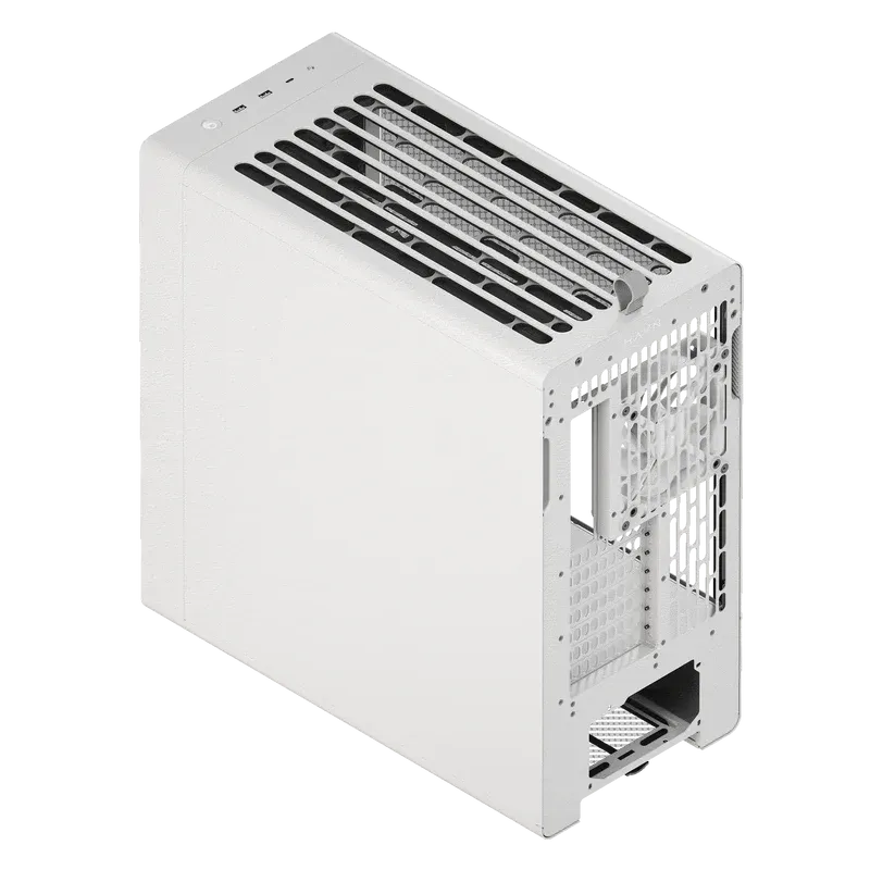 havn-product-bf-360-flow-white-07_2tul HAVN BF360 Mid Tower Case Right Mount: 2 Storage Bays: 2 x 3.5'' / 4 x 2.5'', Cable Management Tray: 1 Storage Bay: 1 x 3.5'' / 2 x 2.5'', Storage Bays Included: 2 x (2 x 3.5" / 4 x 2.5") Fan layout: Top: 2 x 180 mm / 2 x 140 mm / 3 x 120 mm, Front: 2 x 180 mm, Rear: 1 x 140 / 1 x 120 mm USB 3.2 Gen 2 Type-C x1, USB 3.2 Gen 1 Type-A x2 Colour: White E-ATX (Max Width 277 mm) / ATX / M-ATX / Mini-ITX - Image 1