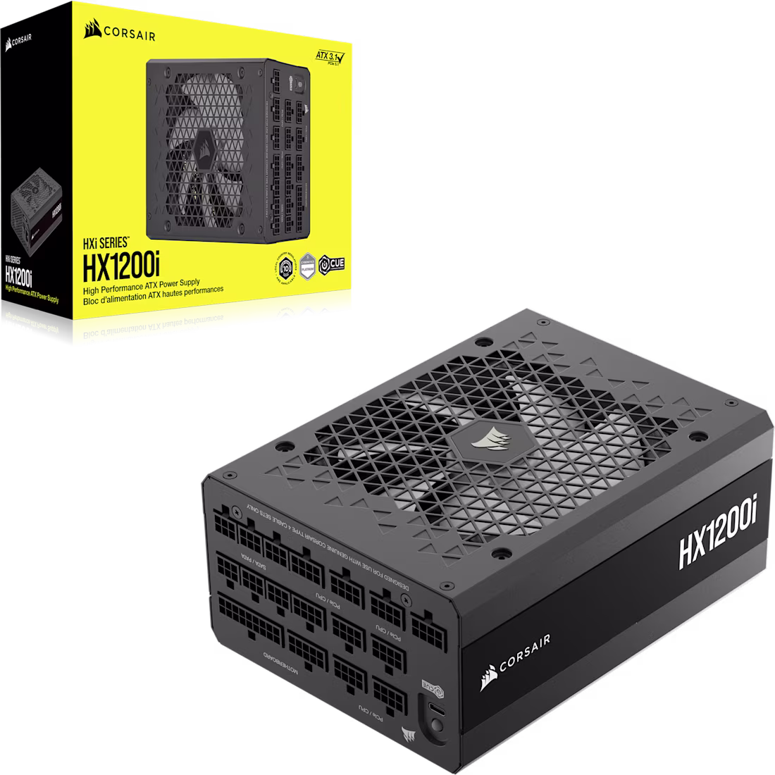 hx1200i-c14-2025-09_i3la Corsair HX1200i 1200W ATYX3.1 & PCIE5.1 80 PLUS Platinum Fully Modular PSU - Image 1