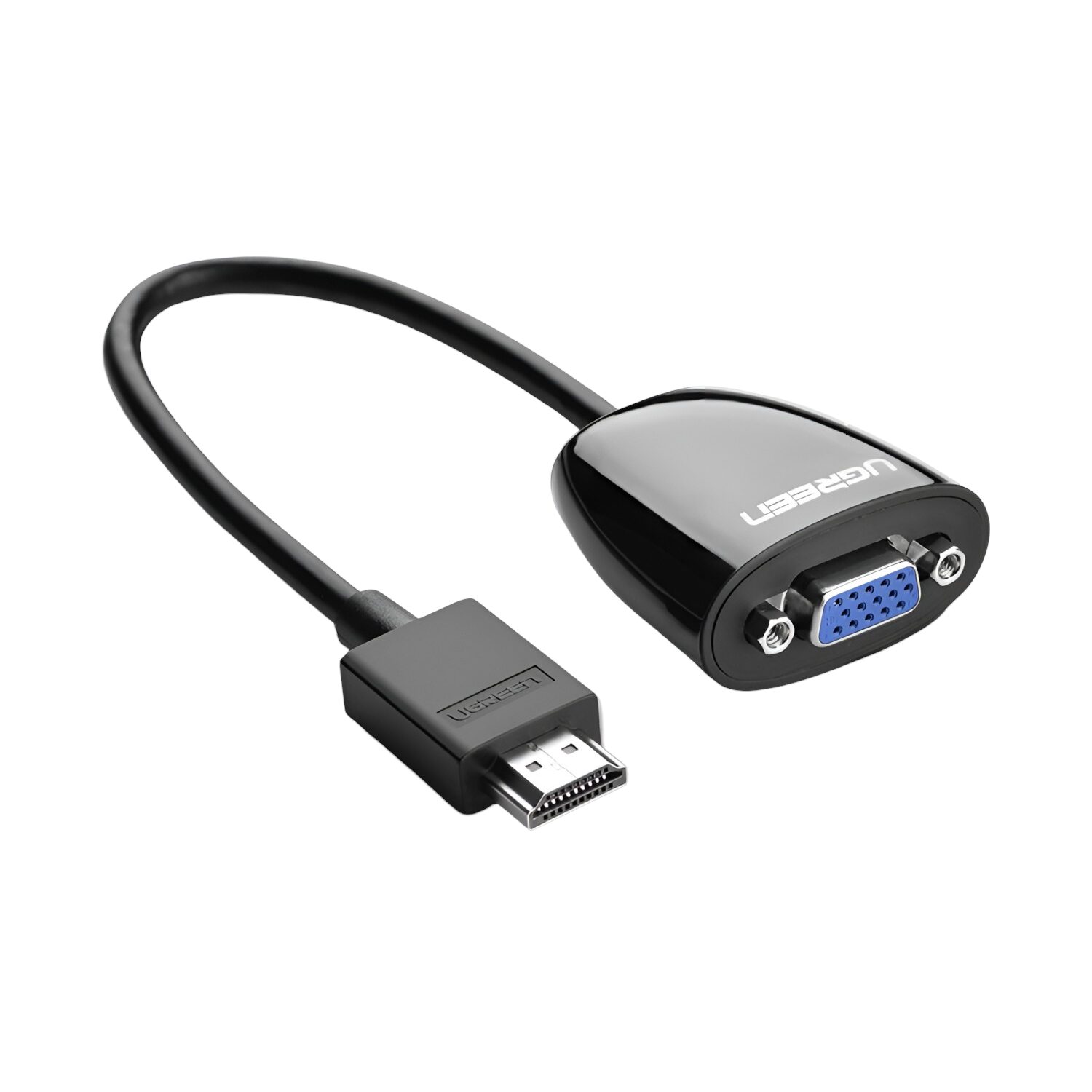 mm105-40253-wr-01 UGREEN HDMI to VGA Converter without Audio (Black) - Image 1