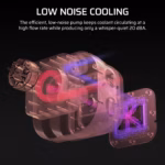 NAUTILUS 360 RS LCD Liquid CPU Cooler – 2.1'' IPS LCD Screen – RS120 Fans – 360mm Radiator – LGA1851/1700 AMD AM5/AM4 - Image 20