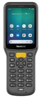 MT37 Baiji Mobile Computer with 2.8" Touch Screen, 2D CMOS VGA imager with red LED Aimer (CM30), 1GB/8GB, BT, WiFi, 4G, GPS and NFC. Incl. wrist strap, USB-C cable and prelicensed Newland DCApp. OS: Android 8.1 Go GMS.