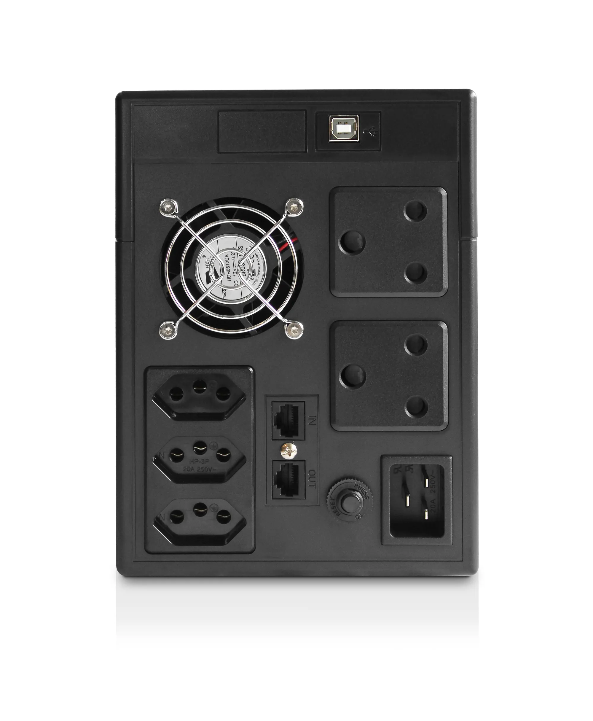 RCT 2400VAS LINE-INTERACTIVE UPS 1440W 1 x USB Comm PORT; 2x SA WALL; 3 x New SA SOCKET BATTERY 6 MONTH WARRANTY ONLY!